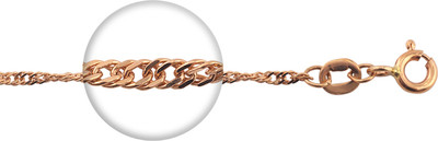 Браслет из желтого золота Кристалл CA95200226773 (р.20)