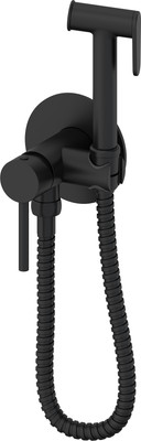 Гигиенический душ со смесителем Oliveeka OL-829902-MB (черный матовый)