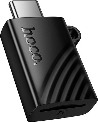 Картридер Hoco HB53 Mini Type-C/TF Card (черный)