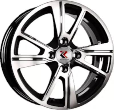 Литой диск RepliKey K27 14x5.5" 4x100мм DIA 67.1мм ET 38мм BK/FP
