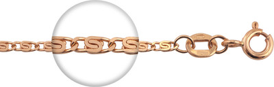 Браслет из желтого золота Кристалл CA99800226773 (р.19)