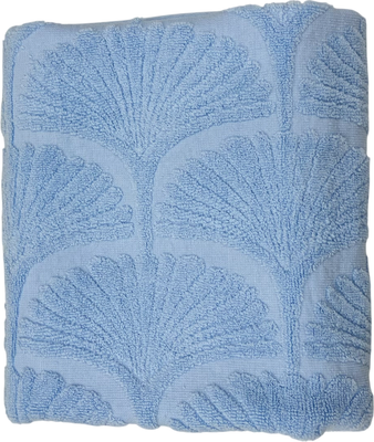 Полотенце Торнеро Махровое 50х90 / А950-110 М5 (ракушка, голубой)