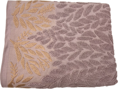 Полотенце Торнеро Махровое 70х140 / GRS-67 L1 (джунгли, коралл)