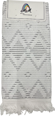 Полотенце Торнеро Ручное 40х60 / А950-51 S1 (с бахромой, антрацит)