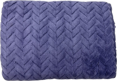 Полотенце Торнеро Для лица Елка 50x90 ЕЛ04 D (фиолетовый)