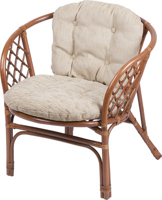 Кресло садовое Мебель Солнца 01/17В (миндаль/бежевый)