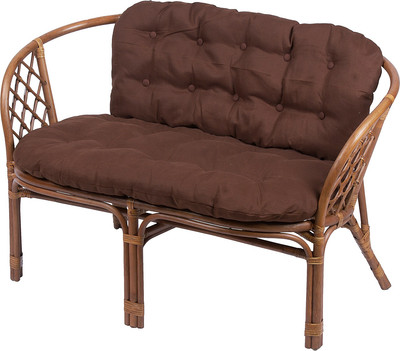 Диван садовый Мебель Солнца Багама 01/17С (миндаль/коричневый)