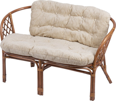 Диван садовый Мебель Солнца Багама 01/17С (миндаль/бежевый)