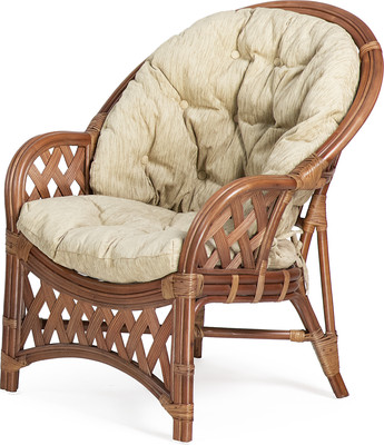 Кресло садовое Мебель Солнца Черчилль CBN-В (миндаль/бежевый)