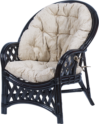 Кресло садовое Мебель Солнца Черчилль CBN-В (венге/бежевый)