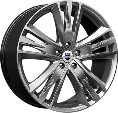 Литой диск K&K Атлас 20x8.5" 5x112мм DIA 66.6мм ET 35мм Дарк платинум