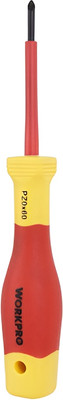 Отвертка Workpro VDE PZ0x60мм / WP341019