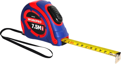 Рулетка Workpro WP261007 (7.5м)