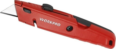 Нож строительный Workpro WP213009