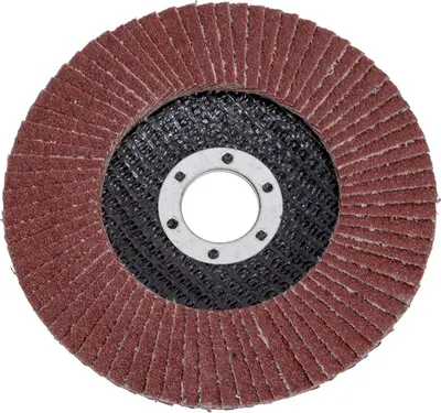 Шлифовальный круг Лакра Лепестковый торцевой 125x22мм Р80
