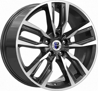 Литой диск K&K Борэй 18x8" 5x114.3мм DIA 67.1мм ET 40мм Алмаз черный