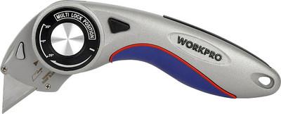 Нож строительный Workpro WP211013