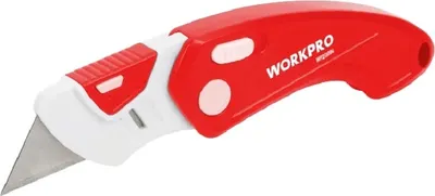 Нож строительный Workpro WP211004