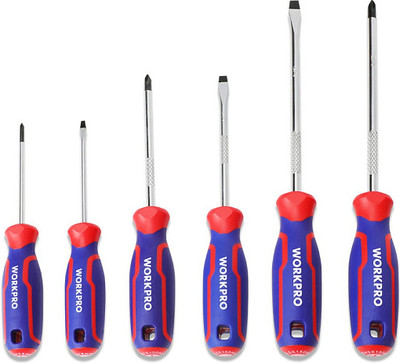 Набор отверток Workpro WP200504 (6пр)