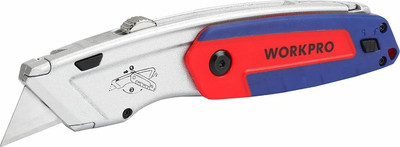 Нож строительный Workpro WP213016