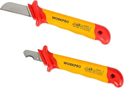 Нож электромонтажный Workpro WP344004
