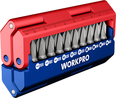 Набор бит Workpro WP221062 (13пр)