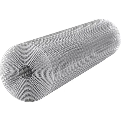 Сетка сварная Kronex 25x25x1.2мм / STK-0399 (рулон 1x25м, оцинкованная)