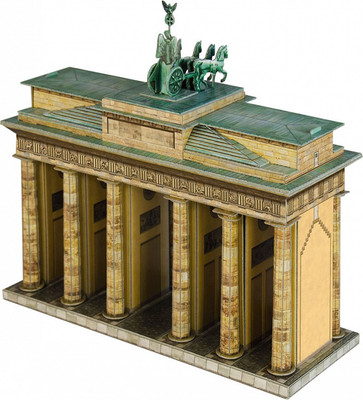 Сборная модель Умная бумага Бранденбургские ворота. Берлин. Германия / 4627081553568