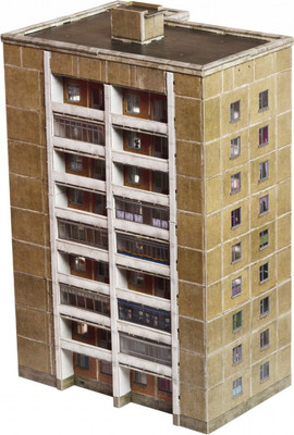 Сборная модель Умная бумага Брежневка. Новый дизайн / 4657800380755