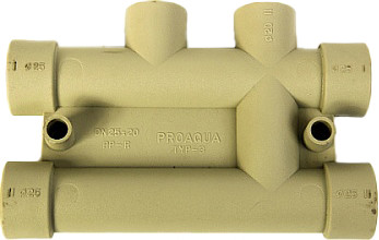 Распределительный блок для систем водоснабжения Pro Aqua PP-R 25x20 PA63010PG