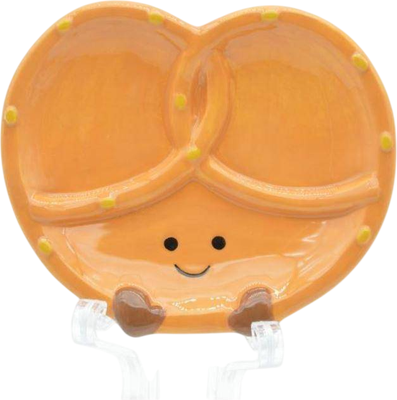 Тарелка столовая обеденная ILikeGift Sweet bagel / FC250181