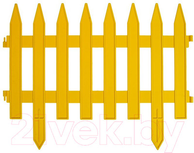Изгородь декоративная Gardenplast Gotika (желтый)