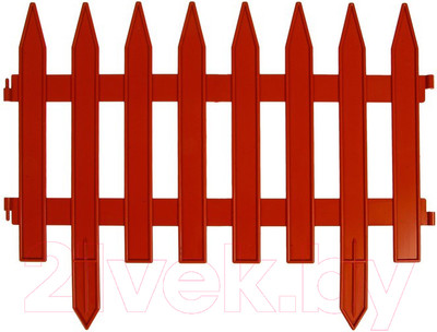 Изгородь декоративная Gardenplast Gotika (терракот)
