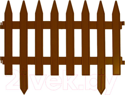 Изгородь декоративная Gardenplast Gotika (шоколад)
