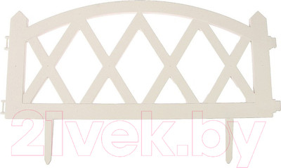 Изгородь декоративная Gardenplast Modern (белый)