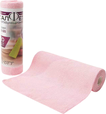 Салфетка хозяйственная Bradex TDB 0023 (розовый)