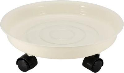 Поддон для вазона Runis 285мм / 17-01 (сливочный)