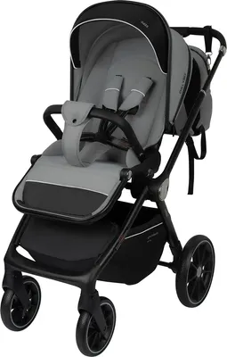 Детская прогулочная коляска INDIGO Gloss (светло-серый)