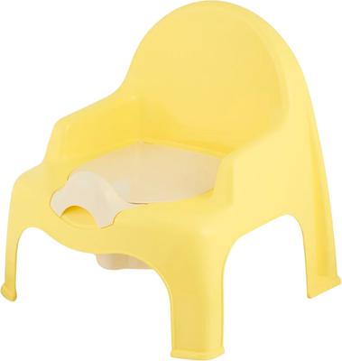 Детский горшок Эльфпласт EP023 (светло-желтый)