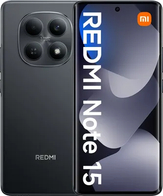 Смартфон Xiaomi Redmi Note 15 8GB/256GB (черный)