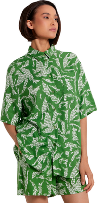 Рубашка Mark Formelle 112855/1 (р.170-100-106, цветы на кактусе)