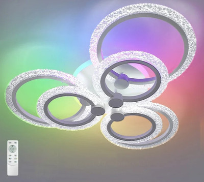 Люстра Estares Lily RGB 100W 7R-APP-650X115-WHITE/WHITE-220-IP20