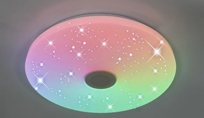 Люстра Estares RGB 60W R-APP-390-WHITE/WHITE-220-IP20