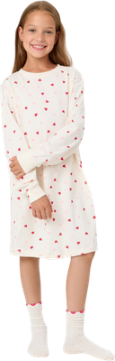 Сорочка детская Mark Formelle 577718 (р.158-80, сердечки на молоке)