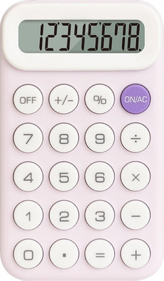 Калькулятор Deli EM10 (светло-фиолетовый)