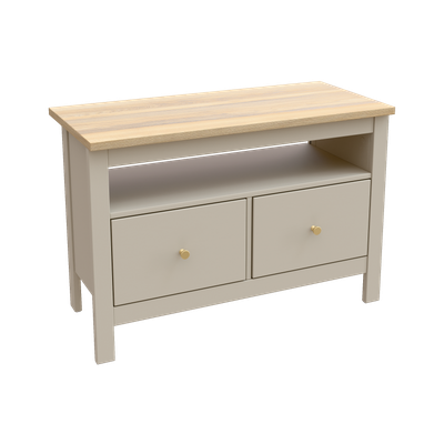 Тумба Mio Tesoro Сага 2 ящика / 2.08.03.080.20 (кашемир/ясень)