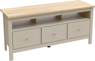 Тумба Mio Tesoro  Сага 3 ящика / 2.08.03.090.20 (кашемир/ясень)