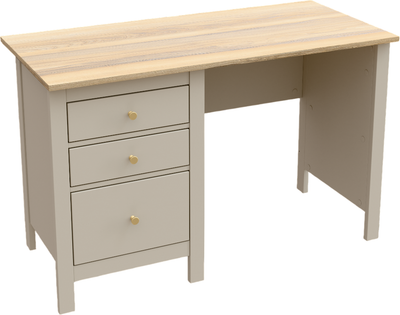 Письменный стол Mio Tesoro Сага 120х56 / 2.08.06.160.20 (кашемир/ясень)