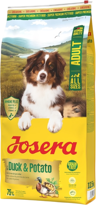 Сухой корм для собак Josera Adult with Duck&Potato (12.5кг)