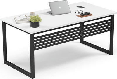 Письменный стол Soma 300% 160х80 (белый/черный)